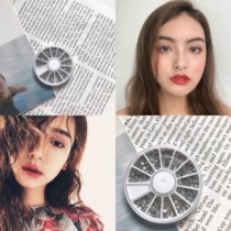 Tear DIAMOND EYE makeup MERMAID makeup RHINESTONE FACE stickers NET red stage makeup TEAR mole makeup SILVER RHINESTONE 1 5 2 0 3 0MM