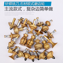 Gold wire brazing Diamond grinding head Stone milling cutter Gong knife Pebble grinding wheel Angle grinder Marble chip