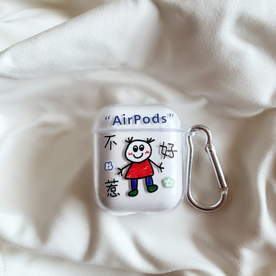 AirPods1/2/3 생성 보호 케이스 AirPodspro Apple 무선 헤드폰 상자를위한 만화 AirPods1/2/3 생성 보호 케이스 AirPodspro Apple 무선 헤드폰 상자를위한 만화