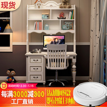 American childrens right angle desk bookshelf combination storage home childrens room desk corner desk writing table chair