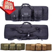 Tactical soft egg gun gun bag NERF Jinming gun bag double portable oblique span multifunctional gun bag CS equipment Special package