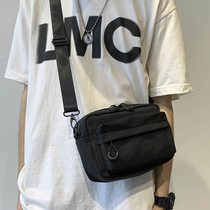 Shoulder Bag Mens Tide Brand Leisure Joker Simple Street Fashion Trend Solid Color Shoulder Bag Female Messenger Bag