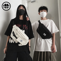 Fanny pack trend personality hip-hop mens bag tooling chest bag fashion casual bag simple small satchel messenger bag female