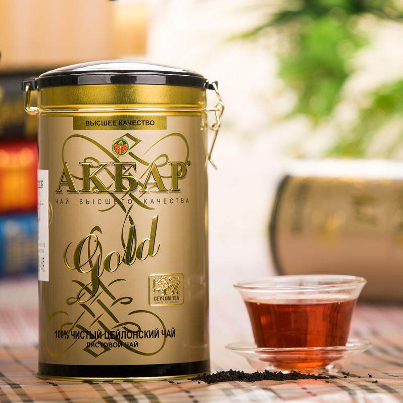 斯里兰卡原装进口锡兰红茶akbar罐装茶叶英式碎茶450g散装做奶茶