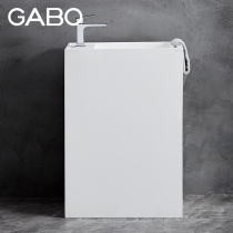 GABO Guanbo artificial stone column basin Matte art column basin 0 6 meters high independent column basin 10216