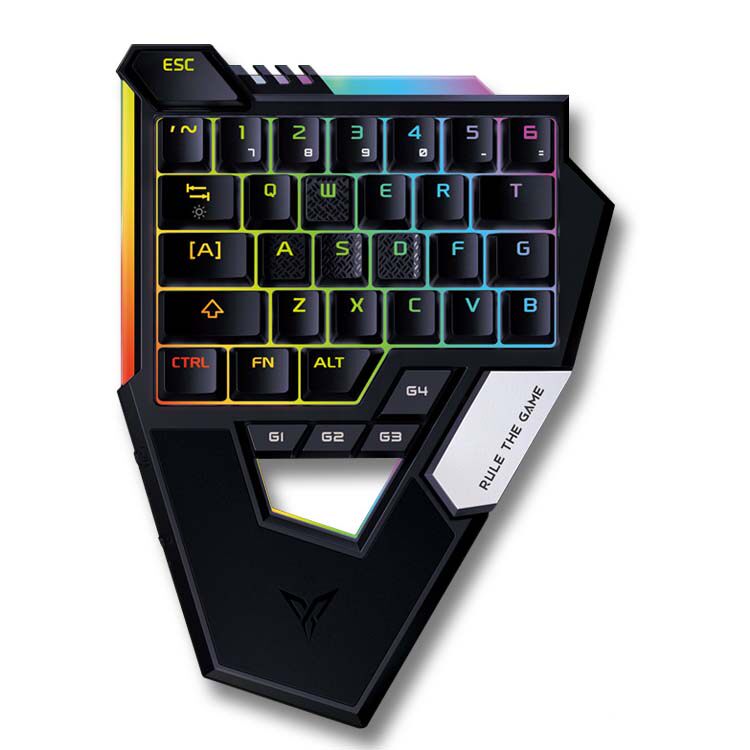 飞智木蝎单手机械键盘吊打搓屏玩家