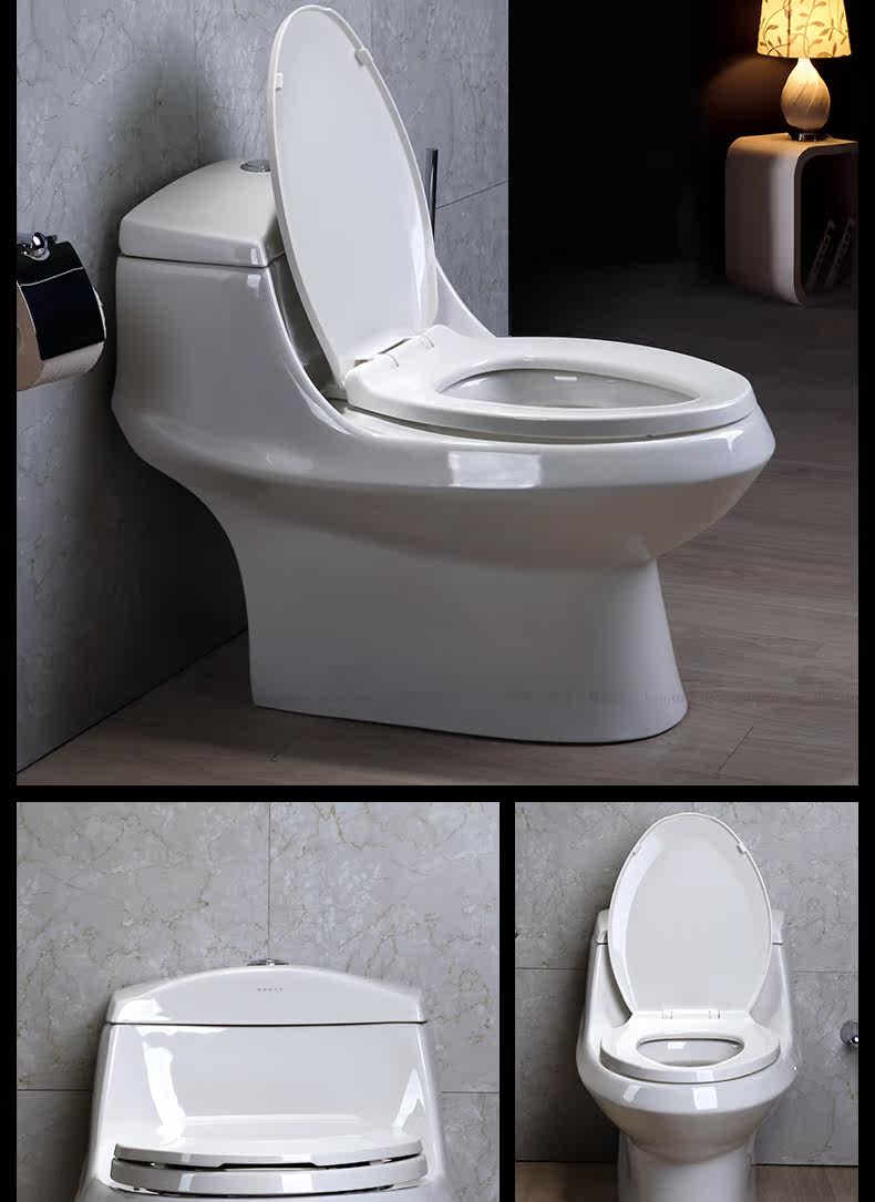 科勒旗下卡丽连体马桶静音节水坐便器喷射虹吸座便器12344t