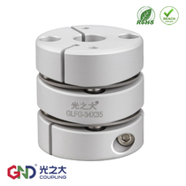 Large GLFG double-diaphragm large-torque connector servo motor wire rod stepper motor diaphragm couplings for light