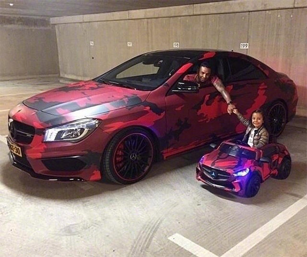 现在已经开始流行父子车!