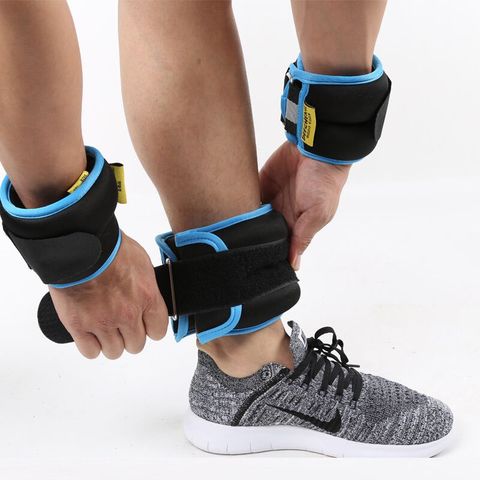 跑步负重沙袋绑腿绑手运动训练可调节装备健康复隐形绑脚沙包男女,更