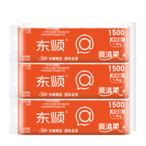 Dongshun Qingrou toilet paper roll Paper 4 layers 107g * 42 rolls household long coreless roll paper toilet paper toilet paper