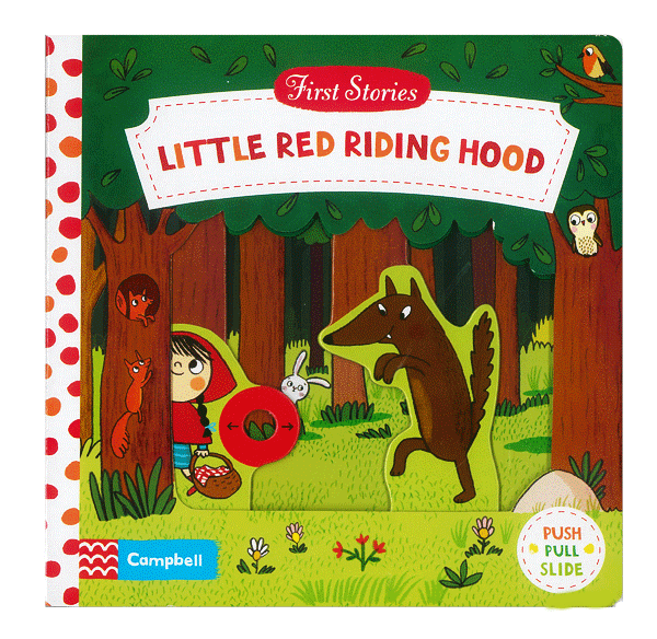 正版 英文原版绘本 first stories busy系列 童话篇 little red hood