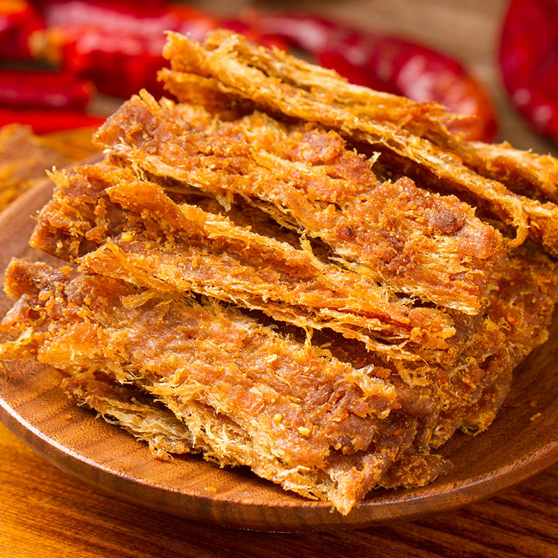 手撕素牛肉干高蛋白网红零食