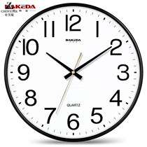muted hanging clock modern living room clock bedroom fashion hanging watch home atmospheric quartz clock minimalist clock