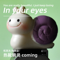 Universal cute decorative cartoon stereo hot shoe cover flash lamp holder protective cover external camera SLR dust cover