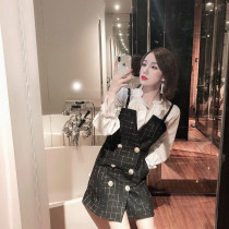 2022 Law-style small crowd first love sweet and beautiful collection waist display slim and luxurious high-end famous goddess Fan Lianghi dress