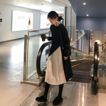 2021 New winter small fragrance Wind fried Street Herbbon Wind Leisure Aging Fashion Career Two Suits Women Autumn Winter