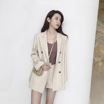 2021 The new early fall is small and fragrant with a small sub matching with a high two suit womens suit Korean version