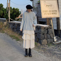 2021 New early autumn leisure fashion age small fragrance wind temperament goddess skirt two-piece women