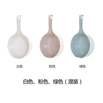 Japan-style water ladle water spoon Home Kitchen Water Scoop wood Thickened Plastic Long Handle Big creative Water Drift
