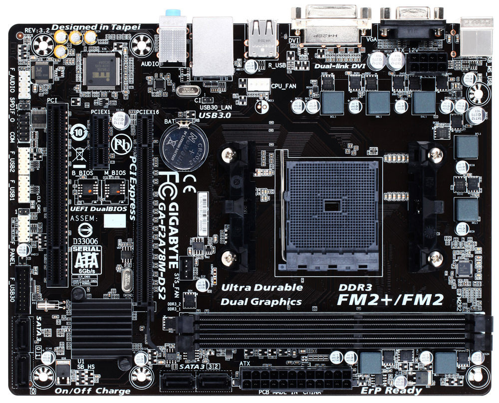 一年包换新!a88xm-ds2 a68hm-s1 a88xm-a a55 8 amd fm2 主板技嘉