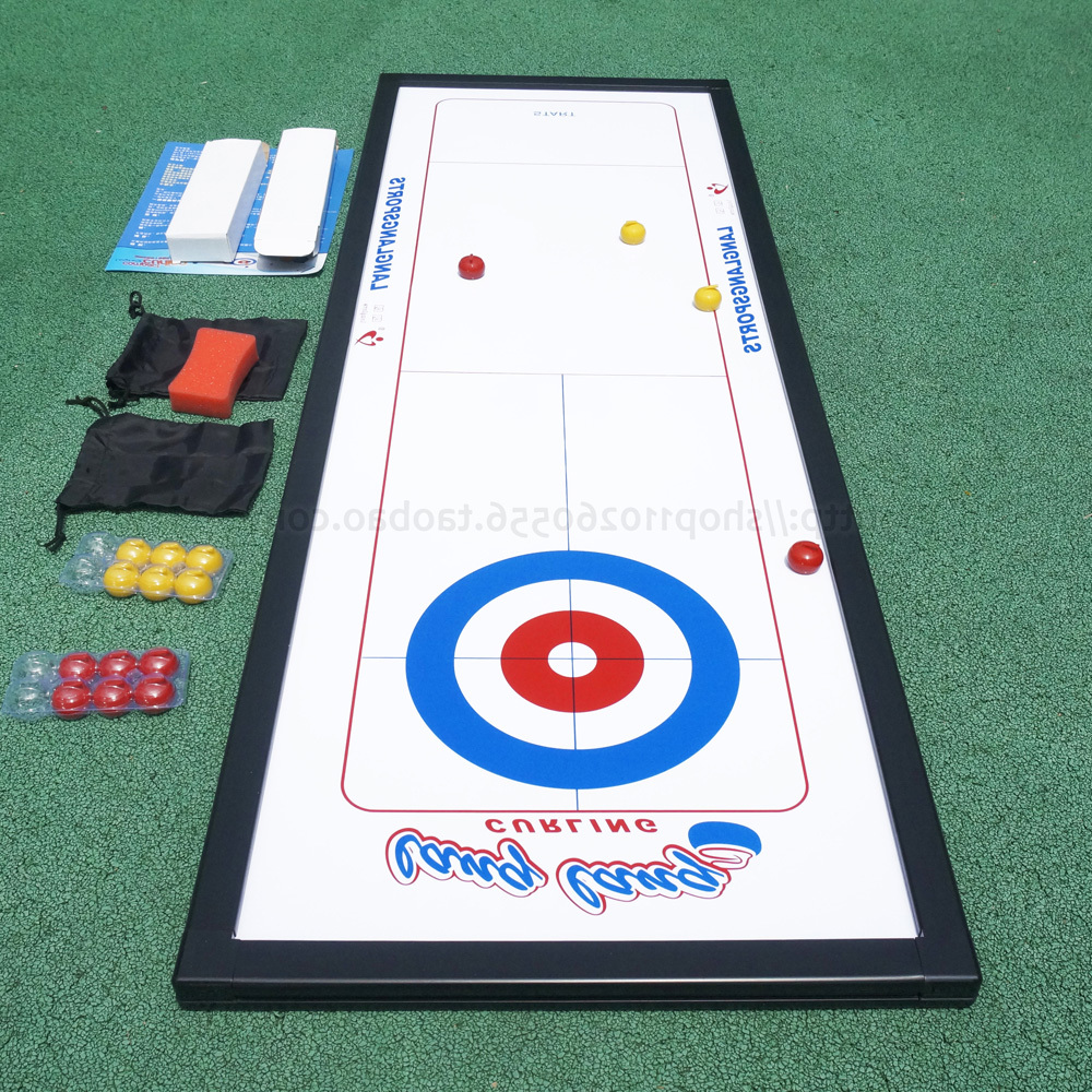 【冰弧球·板式】curling桌游儿童沙狐球沙壶球亲子玩具桌上冰球