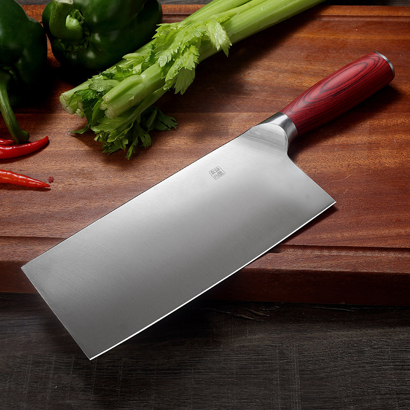 德国家用菜刀不锈钢厨师专用切片刀厨房专业手工锻打锋利免磨刀具