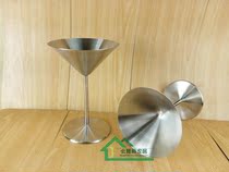 Bar Martini Cup stainless steel cocktail glass wine wine stainless steel bar snack dish goblet champagne glass