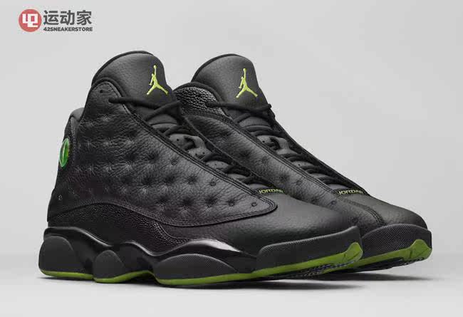 【42运动家】air jordan 13 aj13 黑珍珠 414571 414574-042