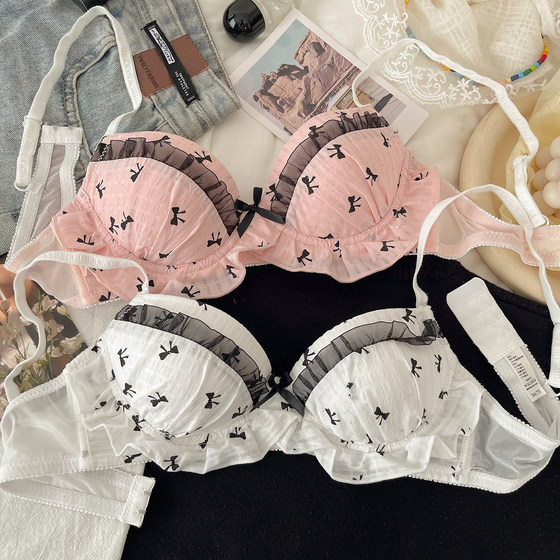 2025 new popular lace underwear small breasts gathered without steel rings and breasts to prevent sagging bows for girls
2025 new popular lace underwear small breasts gathered without steel rings and breasts to prevent sagging bows for girls