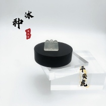 Xiu Jade Ice Breed Small Tiger Green Lock Pendant This Life Year Gift New Year Gift Tiger Necklace