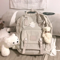 Donut school bag genuine nylon cloth shoulder bag Unicorn Blue Lotus female student Korean version Sen department mini computer