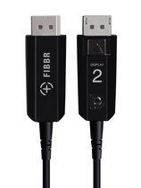 FIBBR Fiber fiber optic DP line male to male 1 4 version 8K cable displayport engineering line 144Hz