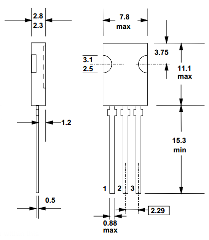 国产bt134 三端双向可控硅 双向晶闸管 600v 4a.