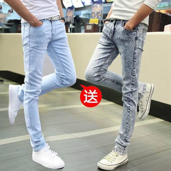 Snowflakes gray-white light-colored elastic cow pants men's spring and autumn slim feet trendy Korean version 2023 new jeans
Snowflakes gray-white light-colored elastic cow pants men's spring and autumn slim feet trendy Korean version 2023 new jeans