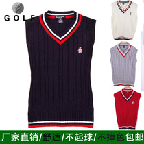 2021 spring and autumn winter Golf clothes womens vest Golf Vest Womens sweater warm sweater horse clip women