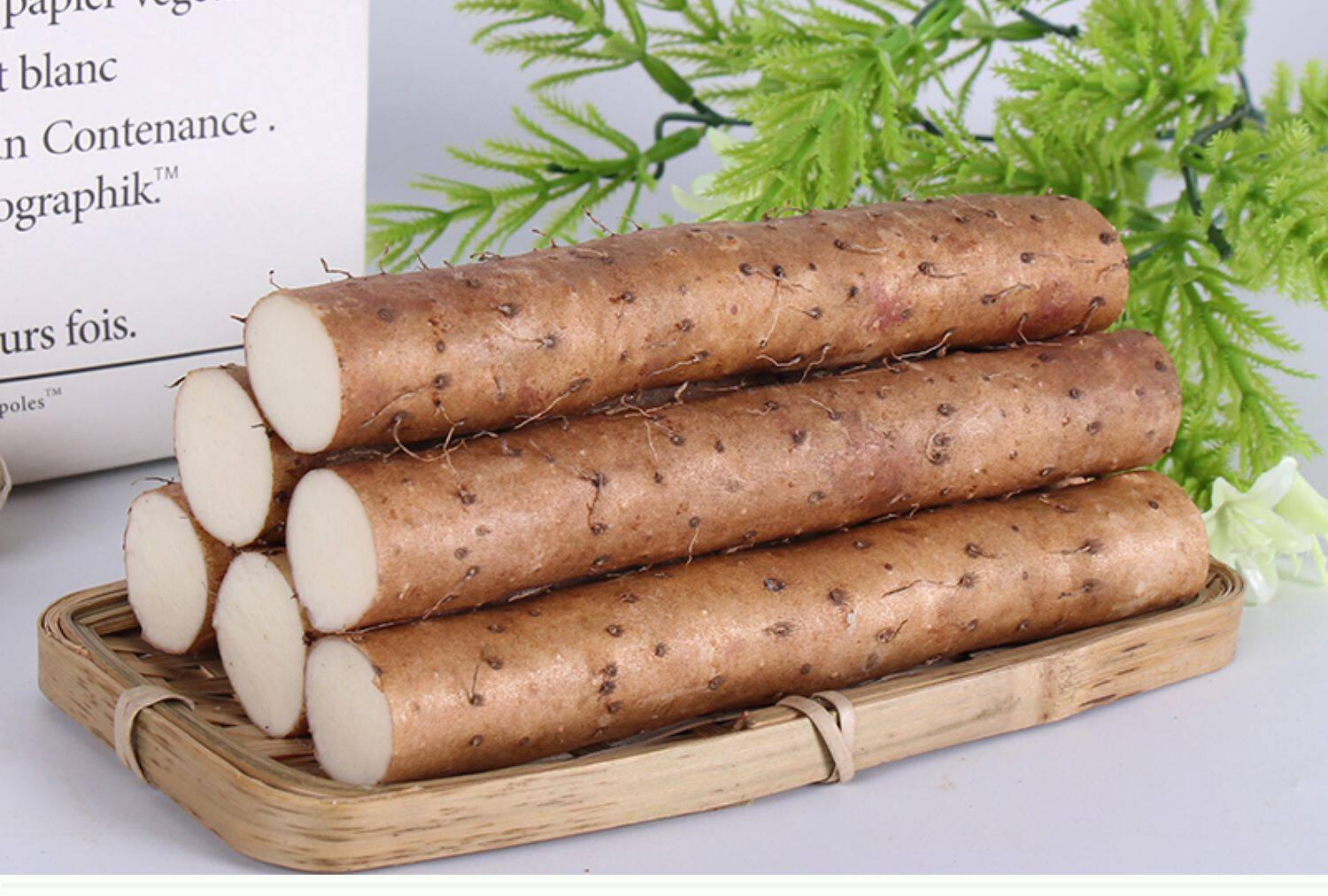 绿岛荟蠡县麻山药特产淮山药铁棍山药5斤装新鲜蔬菜40cm-50cm