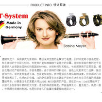 German GF soprano midtone in tone metal glued wood sax black pipe flute head clip with cap MX series varietals