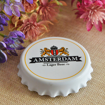 Dutch Amsterdam imported multifunctional magnetic refrigerator sticker bottle starter functional gift