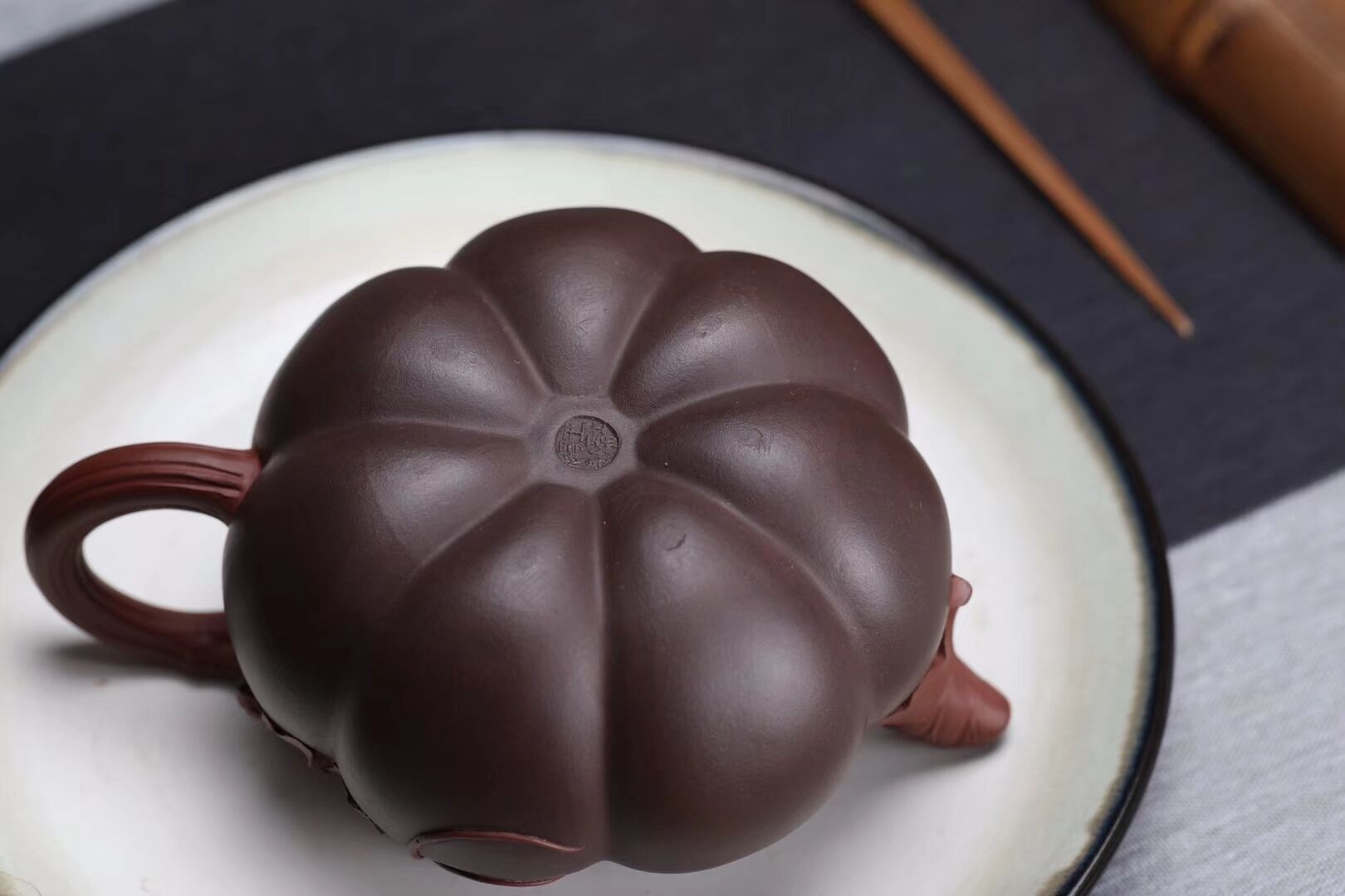 宜兴紫砂茶壶名家泡茶壶国工王红娟纯手工原矿紫泥红泥双色南瓜壶