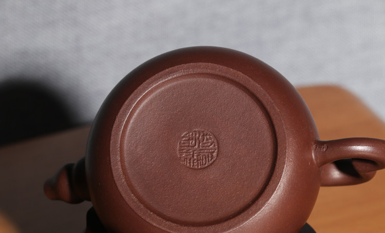 宜兴紫砂茶壶手工制泡喝茶功夫茶具国家助工卢伟萍葫芦壶原矿紫泥