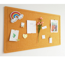 ins rounded photo wall background board Early childhood education felt display board Parent-child three-dimensional self-adhesive wall sticker message board