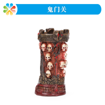 Boke heart realm Psychological sandbox Sand tool Ghost gate shadow Dark skull Resin ornaments model simulation building