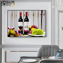 Restaurant Decoration Painting Modern Minimalist Dining Room Wall Painting Wall Painting Fruit Wine Cup Hotel Kitchen Dining Room Fresco