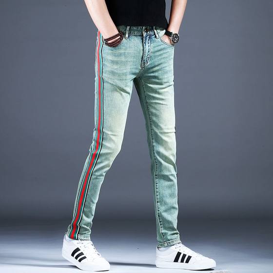 European nine-point jeans men's retro small feet slim pants trendy men's 2024 new American high street
European nine-point jeans men's retro small feet slim pants trendy men's 2024 new American high street