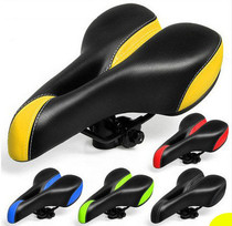 Mountain bike cushion saddle comfortable shock-absorbing seat cushion dead-speed car seat silicone thickened ultra-wide bicycle accessories