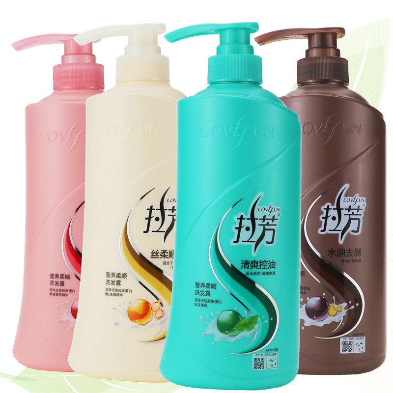 拉芳 营养柔顺护理丝柔顺滑焗油垂顺保湿补水水润去屑洗发水750ml