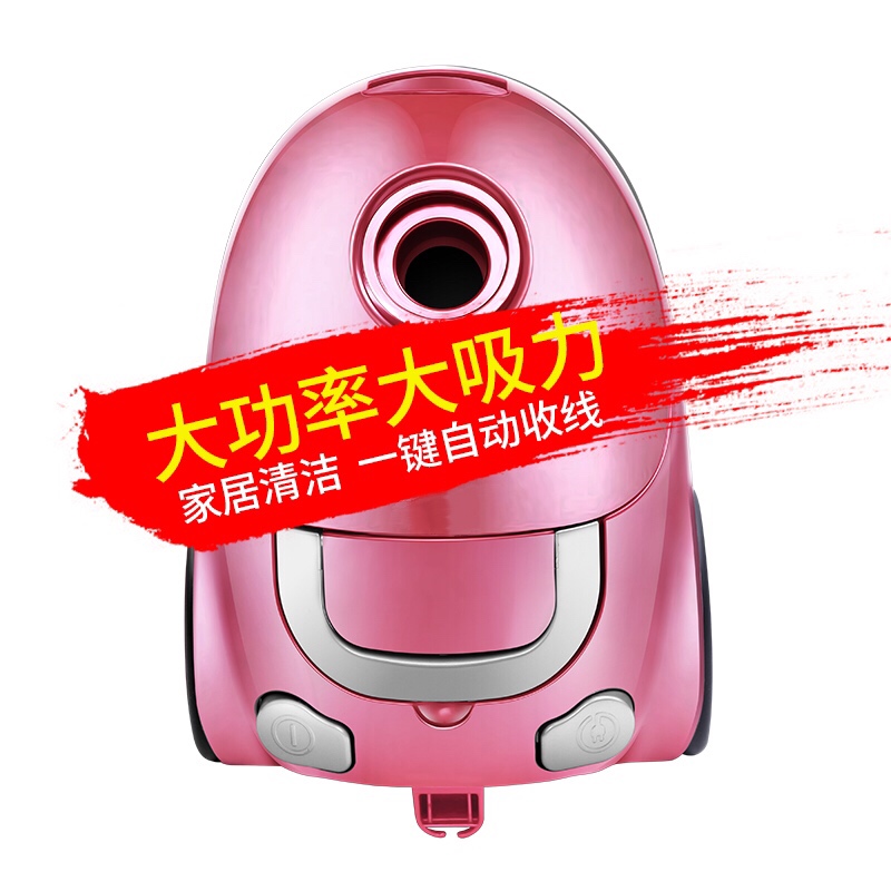 韩夫人吸尘器家用大功率静音卧式小型强力手持式地毯式吸尘机吸成