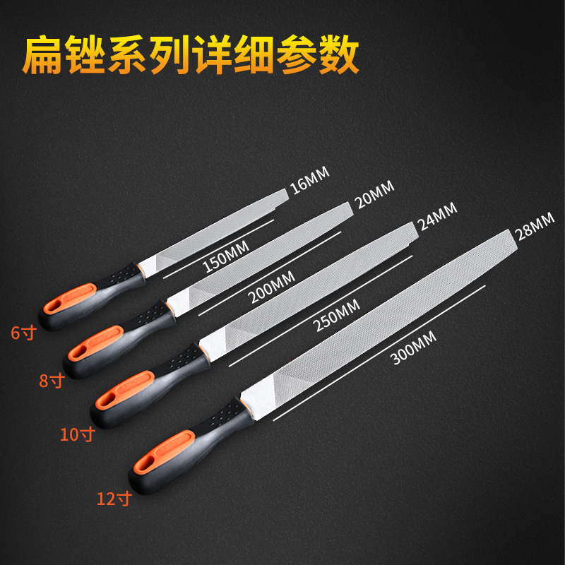 assorted files, steel files, set, mini small plastic files, flat-head flat-head semicircular files, woodworking sanding tools