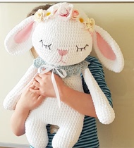262 Rabbit knitting drawing doll Chinese illustration Crochet electronic drawing Wool tutorial